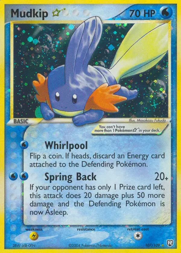 Mudkip Star — Team Rocket Returns #107