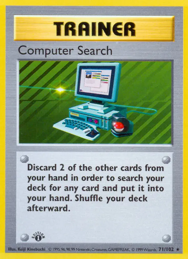 Computer Search — Base Set #71