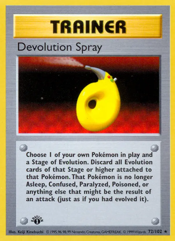 Devolution Spray — Base Set #72